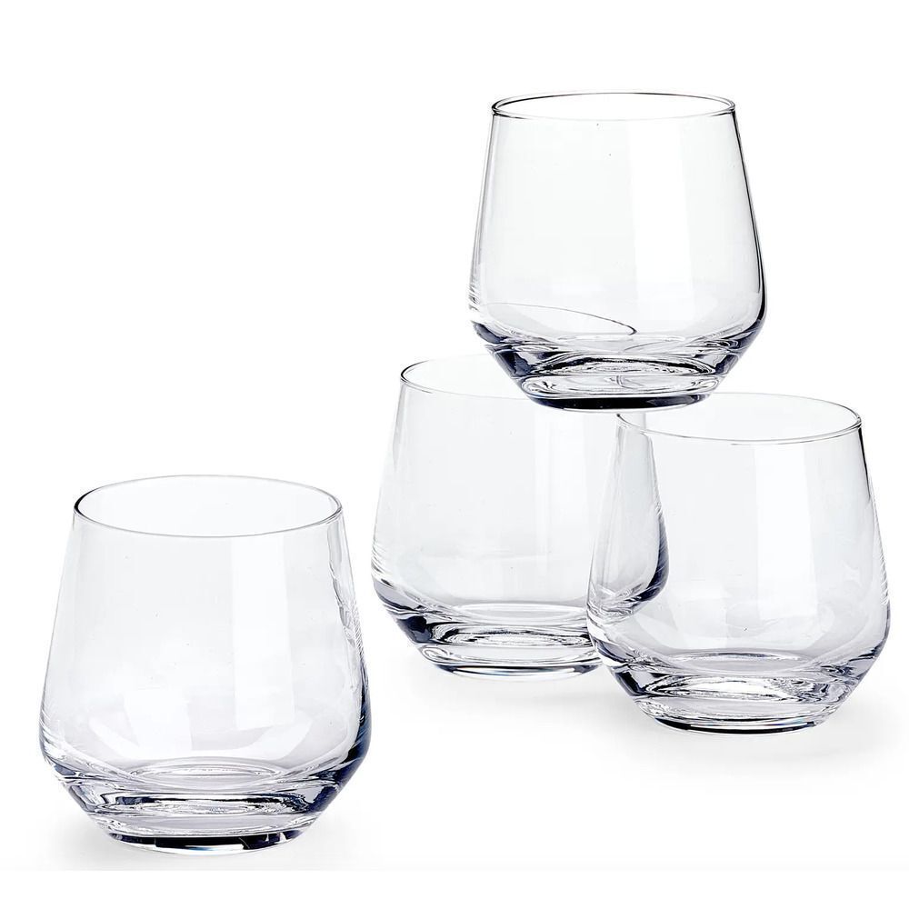 Nordstrom Set of 4 Stemless Wine Glasses in Clear at Nordstrom